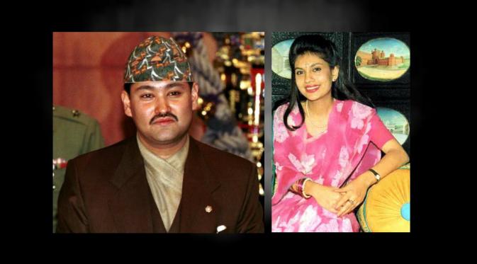 Putra Mahkota Nepal Dipendra Bir Bikram Shah Dev dan kekasihnya, Devyani Rana (Wikipedia)