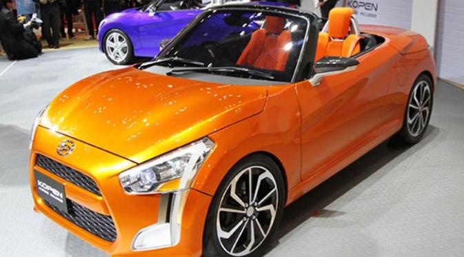 Daihatsu Copen orange metallic