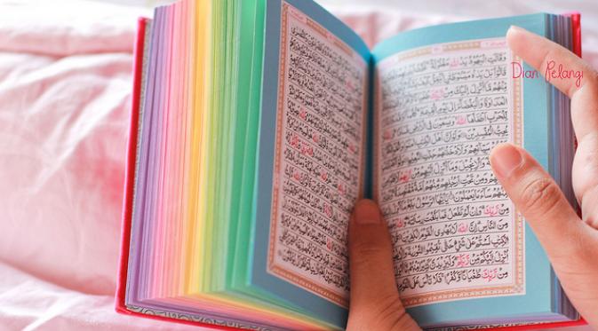Al-Qur'an Rainbow | via: holyrainbow-indonesia.blogspot.com