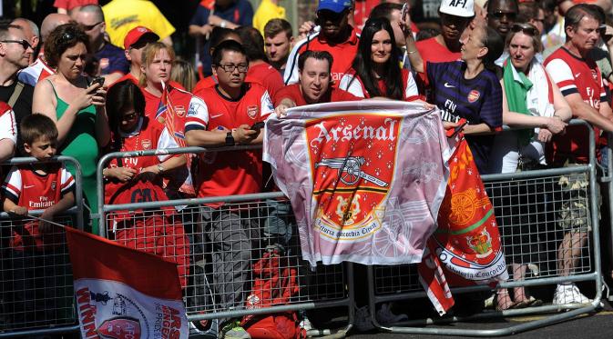 Parade Kemenangan Arsenal Juara Piala FA 2015
