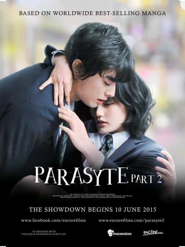 Film Parasyte Part 2 menceritakan tentang kehadiran parasyte yang semakin merajalela dengan merasuki tubuh manusia.