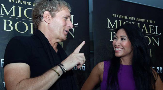 Preskon Konser 'An Evening with Michael Bolton'. (Foto: Deki Prayoga/Bintang.com)