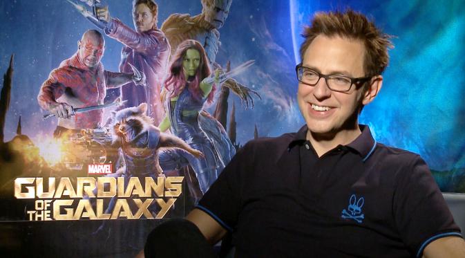 James Gunn pamer telah selesai menulis skrip film 'Guardians of the Galaxy 2'. Foto: via blip.tv