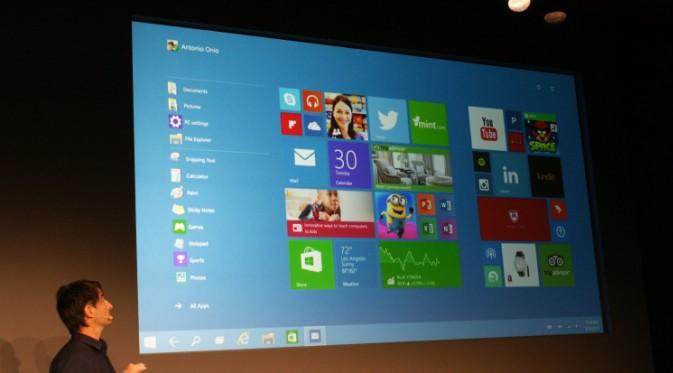 Microsoft memperkenalkan Windows 10 (The Next Web)