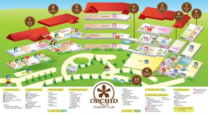 Orchid Country Club | via: orchidclub.com