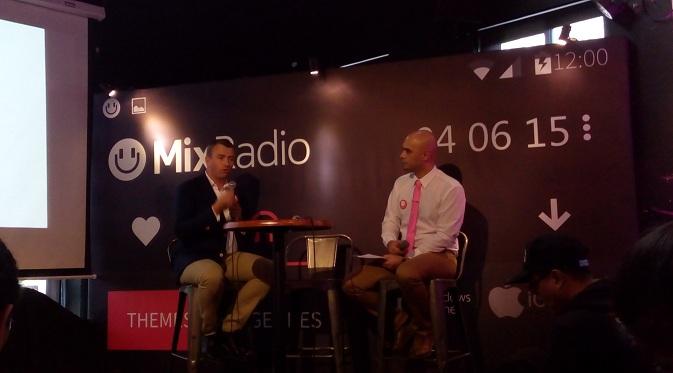 Jamie Robertson, Director MixRadio Asia Pasifik (Jeko Iqbal Reza/Liputan6.com)