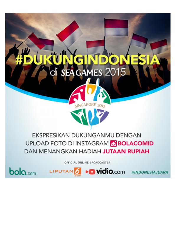 Ayo! Ekspresikan Dukunganmu Untuk Indonesia! #DukungIndonesia