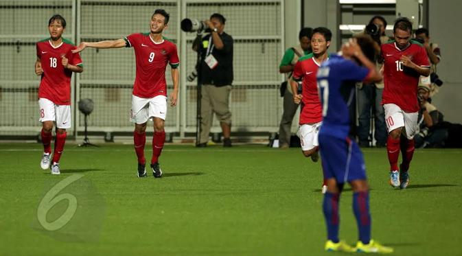 SEA Games 2015: Indonesia U-23 vs Kamboja U-23 (Liputan6.com / Helmi Fithriansyah)