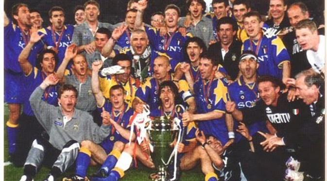Juara Liga Champions 1995/96, Juventus | via: thechampioncup.blogspot.com