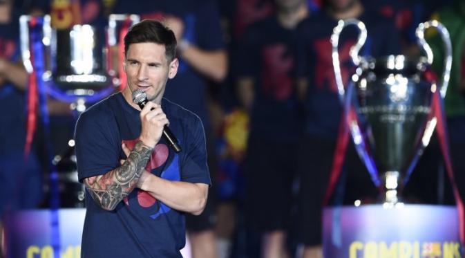 Lionel Messi (AFP PHOTO/ JOSEP LAGO)