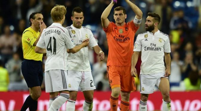 Iker Casillas dkk tanpa gelar (AFP)