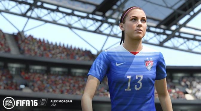 Alex Morgan, Amerika Serikat | via: easports.com