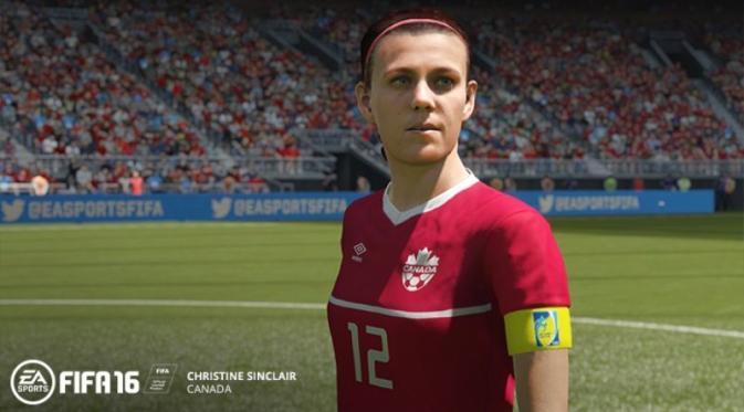 Christine Sinclair, Kanada | via: easports.com