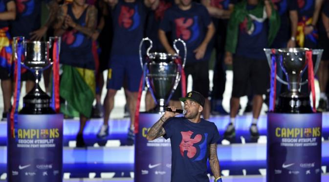 Dani Alves (LLUIS GENE / AFP)