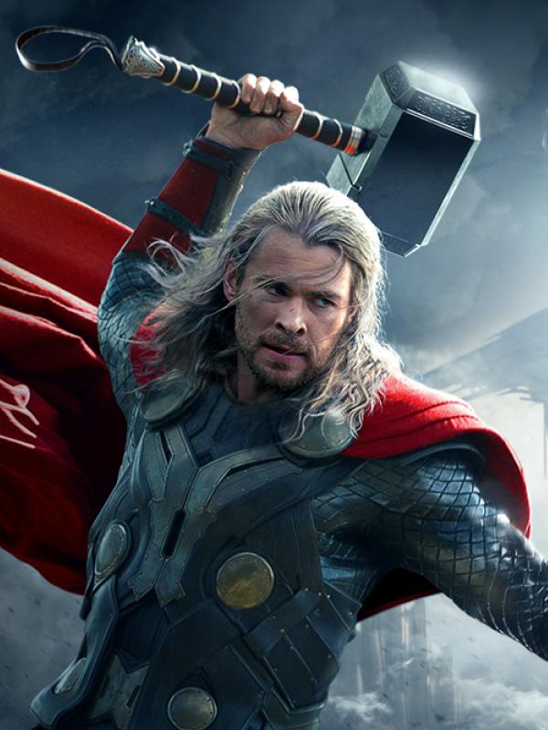 Pemeran Thor, Chris Hemsworth akan didaulat menjadi resepsionis dalam film 'Ghostbusters'. Foto: via comicvine.com