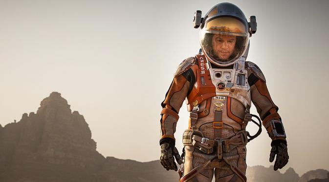 Berbagai adegan mencekam sekaligus sisi berbahaya Planet Mars ditampilkan dalam trailer The Martian.
