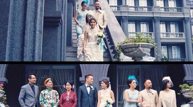 Foto Adegan The Wedding and Bebek Betutu. Foto: Instagram