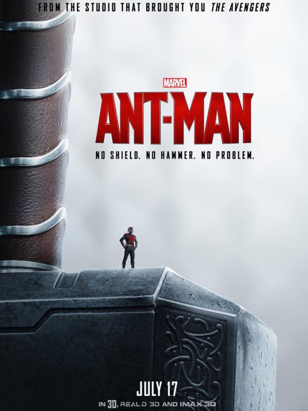 Marvel dan Disney baru saja rilis poster baru Ant-Man bersama senjata para Avengers.