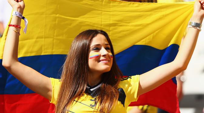 Suporter Kolombia