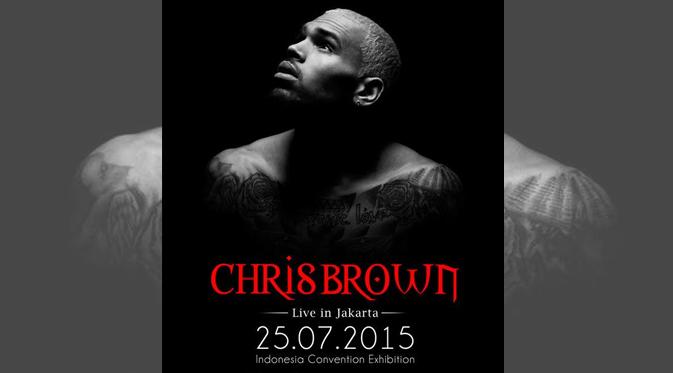 Chris Brown konser di Indonesia. (foto: twitter.com/chrisbrown)