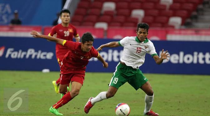 SEA Games 2015: Vietnam U-23 vs Indonesia U-23 (Liputan6.com / Helmi Fithriansyah)