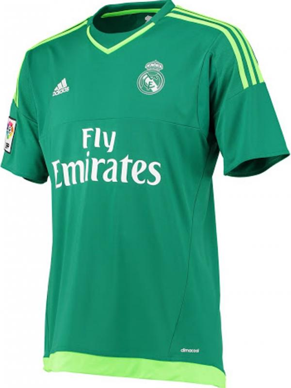 Jersey tandang kiper Real Madrid musim 2015-16