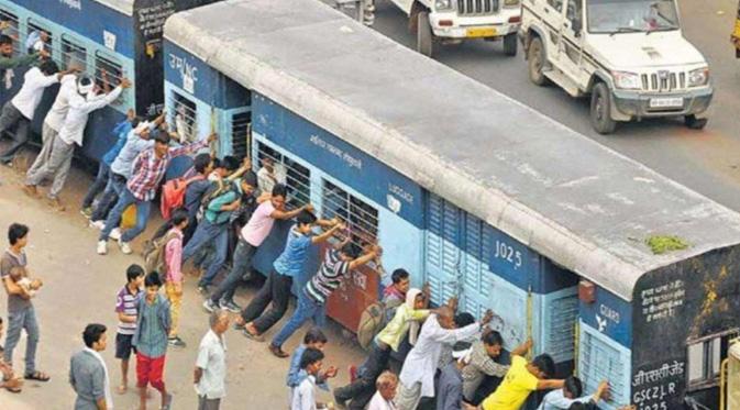Apa yang terjadi di India ini sungguh susah dipercaya akal sehat.