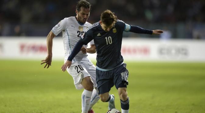 Argentina vs Uruguay (AFP)