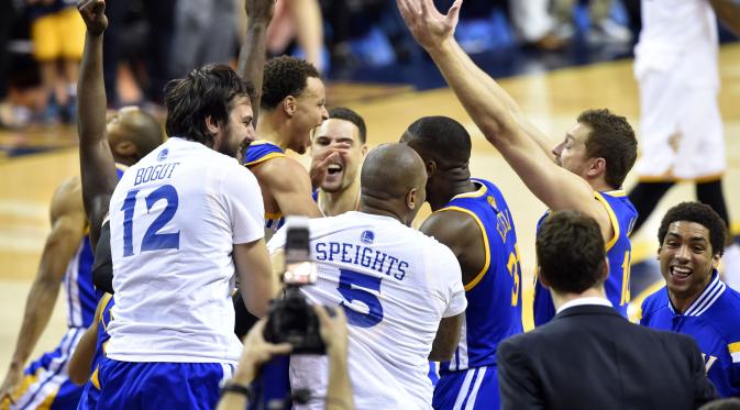 Golden State Warriors Juara NBA (Reuters /  Ezra Shaw)