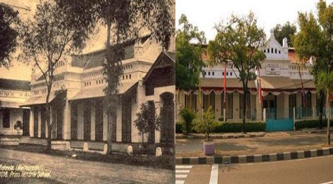 Prins Hendrik School (SMA 1 Jakarta) tempo dulu dan sekarang