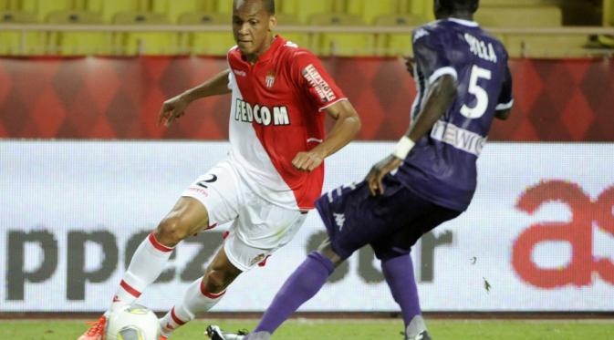 Bek tengah AS Monaco, Fabinho saat beraksi bersama timnya di Ligue 1 Prancis. (IBT)