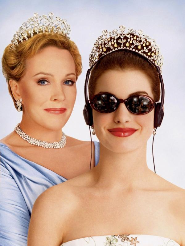Film The Princess Diaries yang disutradarai Garry Marshall mengorbitkan nama Anne Hathaway.
