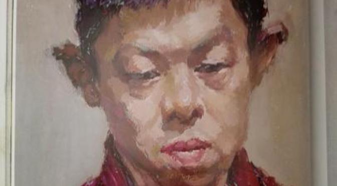 Sosok Li yang dilukis seorang siswa seni/Shanghaiist