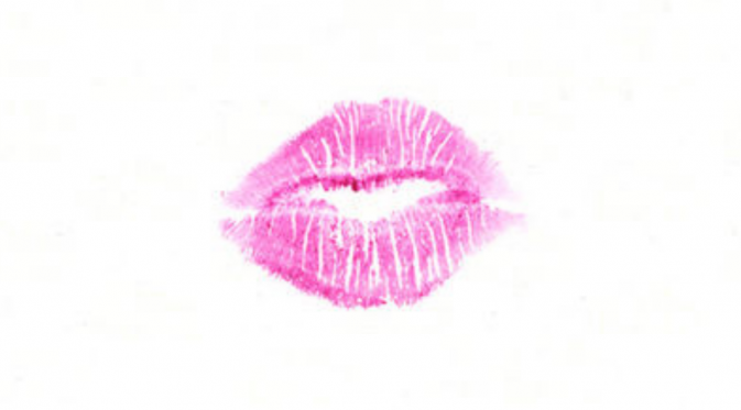 Anna Moeslein's lip print
