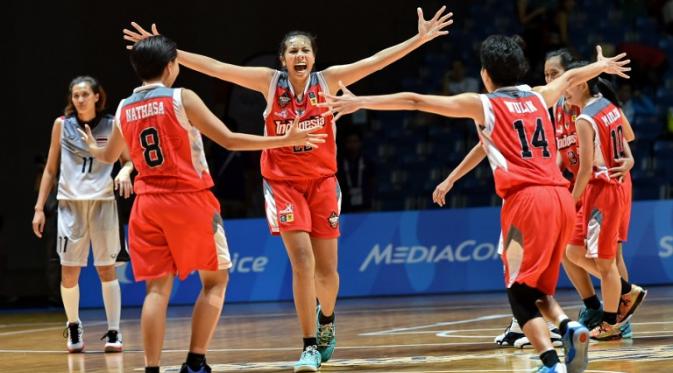 Timnas Basket Putri raih medali perak di SEA Games 2015