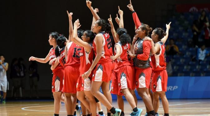 Timnas Basket Putri raih medali perak di SEA Games 2015
