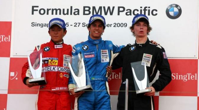 Juara Formula BMW Pasific pada 2009. | via: formula1.com