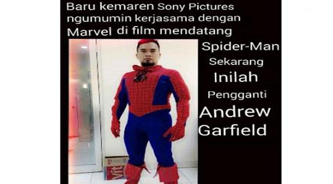 Meme lucu Spiderman