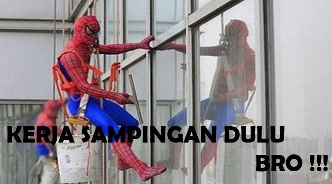 Meme lucu Spiderman