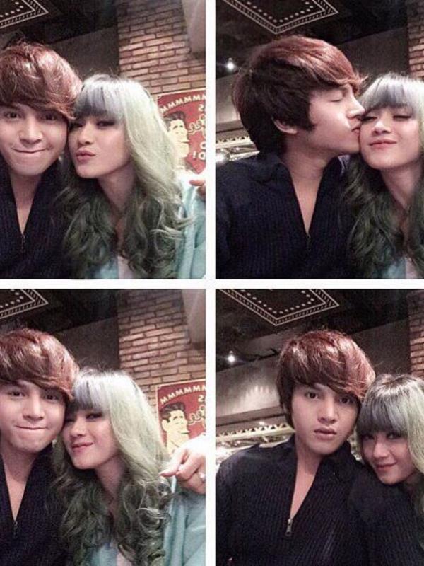 Tyo S9B bersama Dara The Virgin (Instagram @darathevirgin)