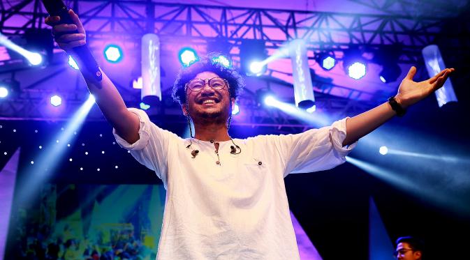 Kunto Aji bangga bisa tampil di Ramadhan Jazz Festival (Wimbarsana/Bintang.com)