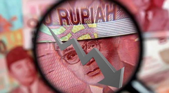 Rupiah melemah