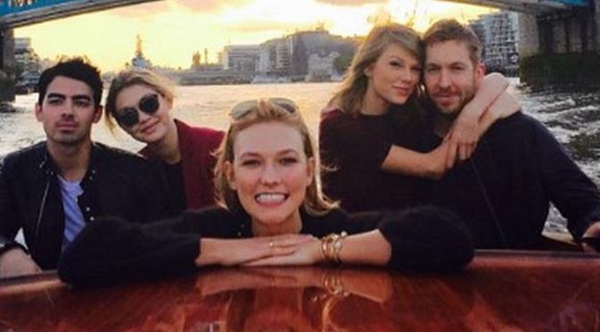 Taylor Swift dan Calvin Harris (Instagram/@taylorswift)