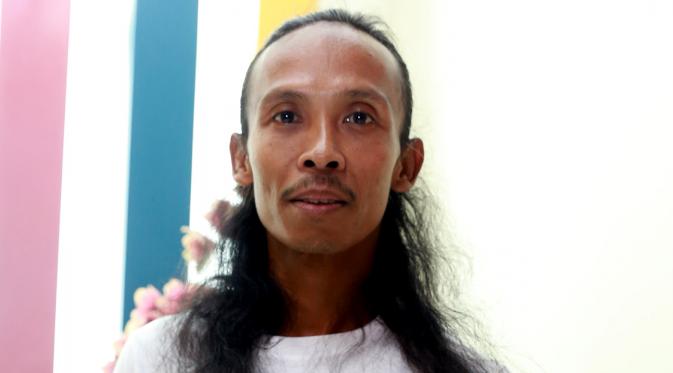 Yayan Ruhian saat press screening 'Yakuza Apocalypse'. (Wimbarsana/Bintang.com)