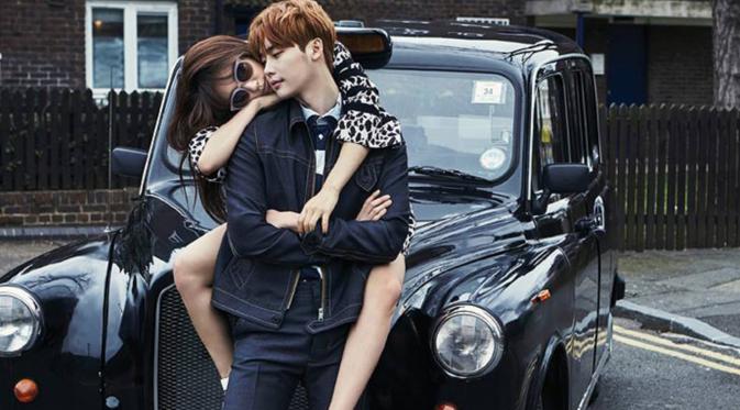 Lee Jong Suk dan Park Shin Hye telah menunjukkan chemistry keduanya saat tampil dalam pemotretan majalah fesyen InStyle, beberapa waktu lalu.