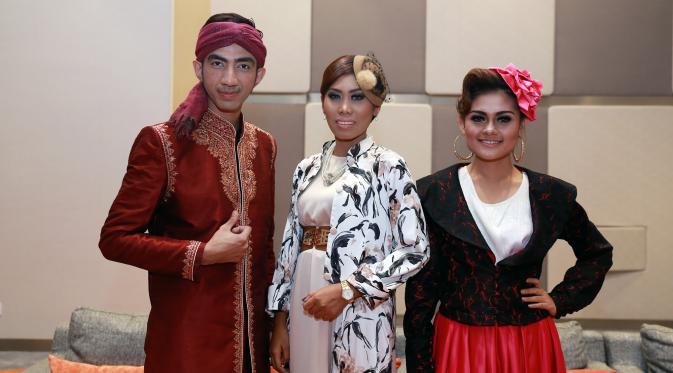 Reza, Evi Masamba & Ika Dangdut Academy 2 (Foto: Wimbarsana/Bintang.com)