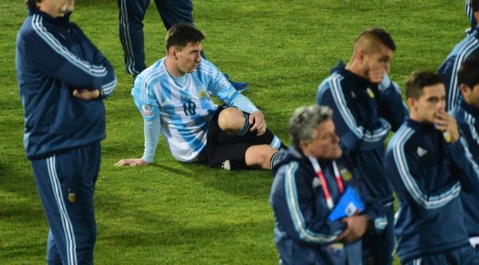 Lionel Messi (AFP PHOTO / MARTIN BERNETTI)