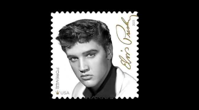 Perangko Elvis Presley (United States Postal Service)