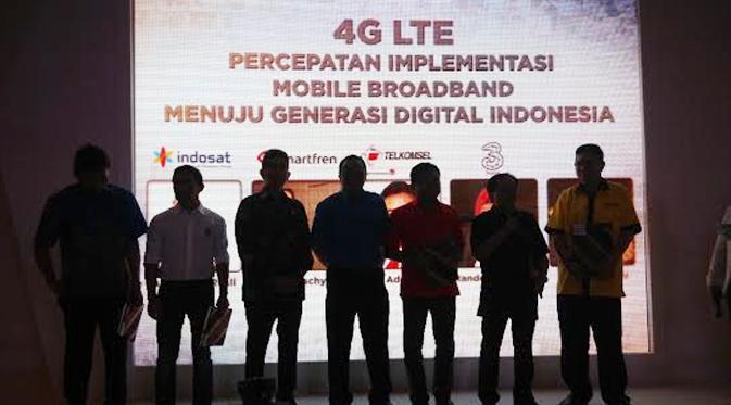Peluncuran 4G LTE di Makassar (Liputan6.com/Dewi Widya Ningrum)