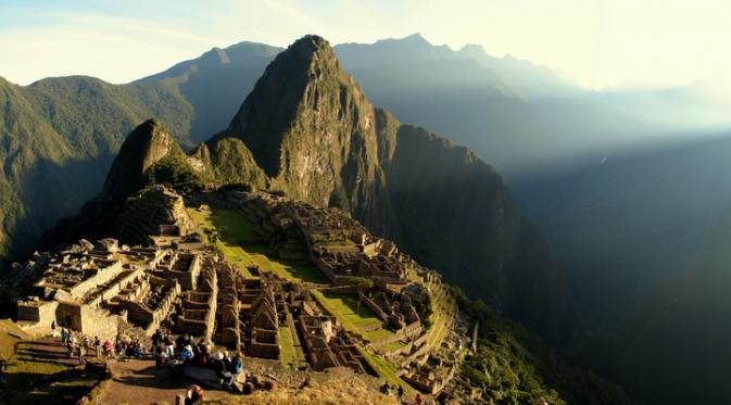 Machu Picchu, Peru. | via: trekearth.com